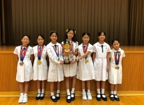 2023-2024 Kowloon North Area Inter-Primary Schools Swimming Competition - Girls Grade B - Overall Champion